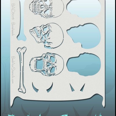 Full Size Bad Ass Stencil 6078